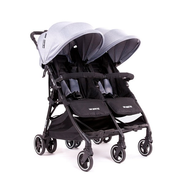 Продукт Baby Monster Kuki Twin - Детска количка за близнаци  - 0 - BG Hlapeta